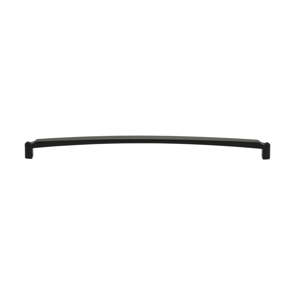 Top Knobs - TK3176BLK - Haddonfield 12 Inch Center to Center Handle Cabinet Pull in Flat Black