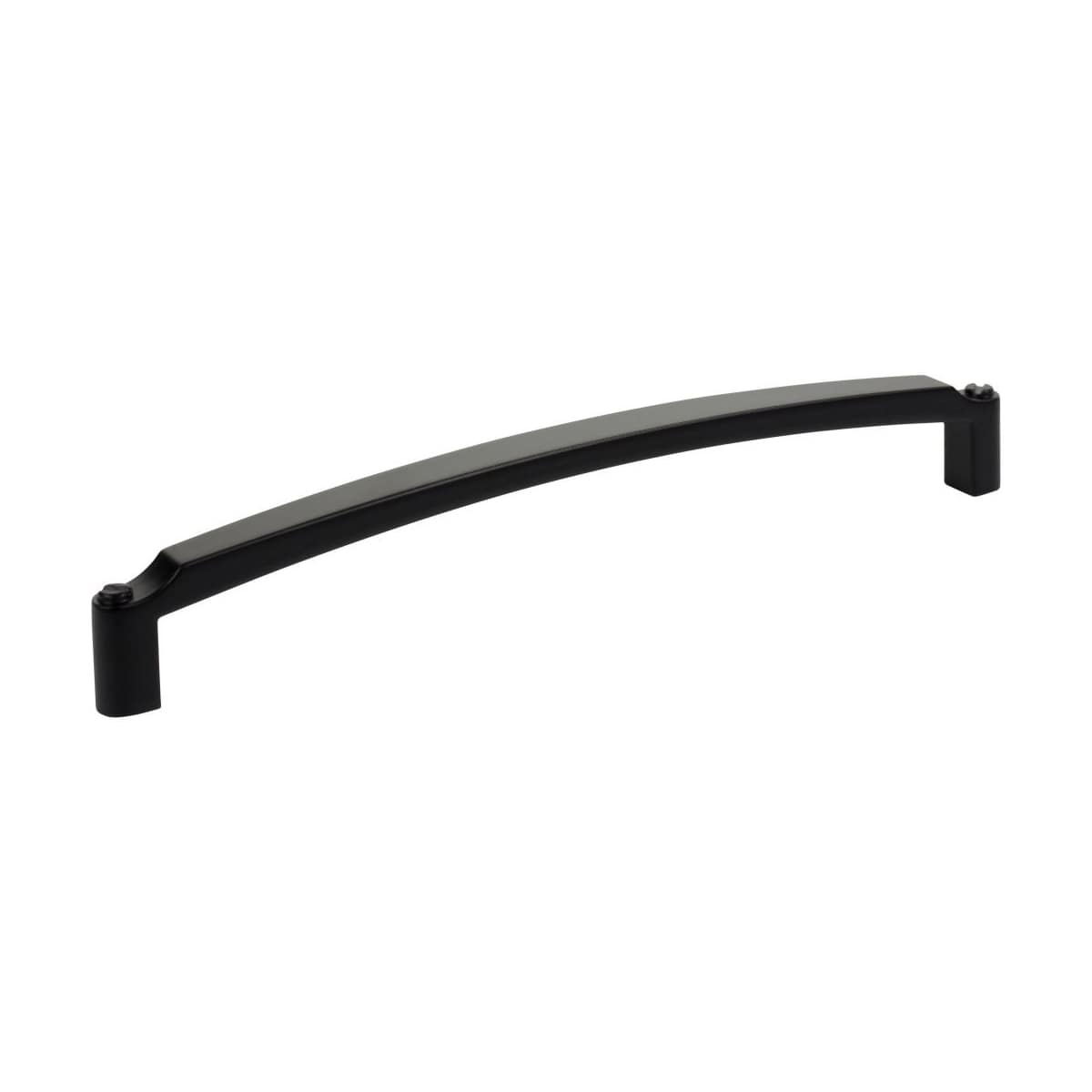 Top Knobs - TK3177BLK - Haddonfield 12 Inch Center to Center Handle Appliance Pull in Flat Black