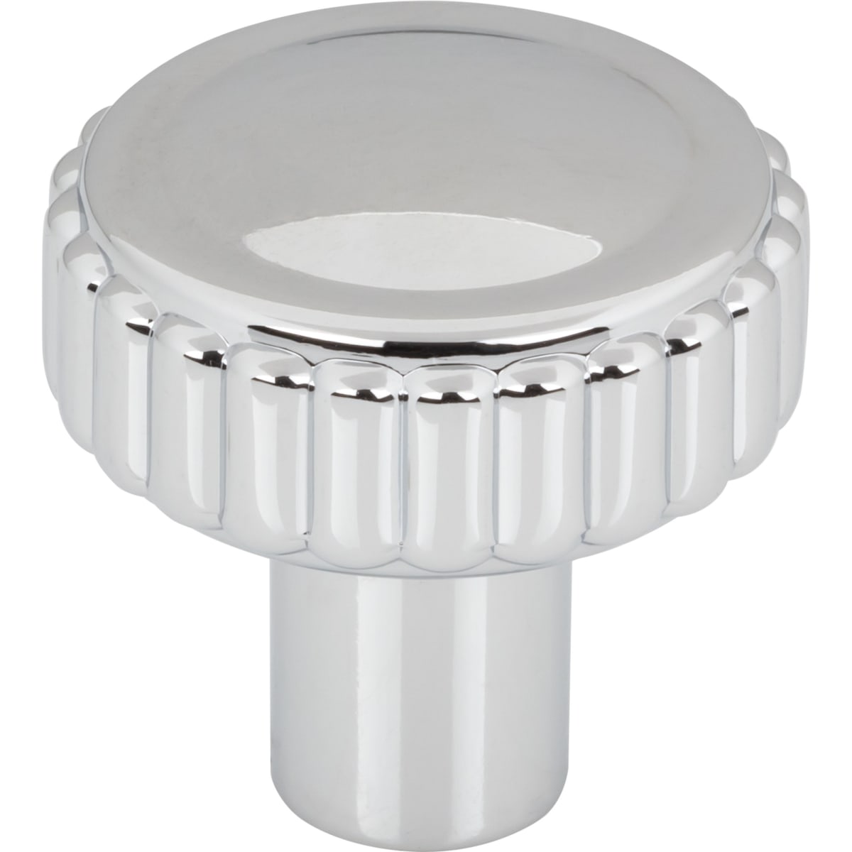 Top Knobs - TK3180PC - Holden 1-1/4 Inch Mushroom Cabinet Knob from the Coddington Collection in Polished Chrome