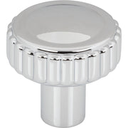 Top Knobs - TK3180PC - Holden 1-1/4 Inch Mushroom Cabinet Knob from the Coddington Collection in Polished Chrome