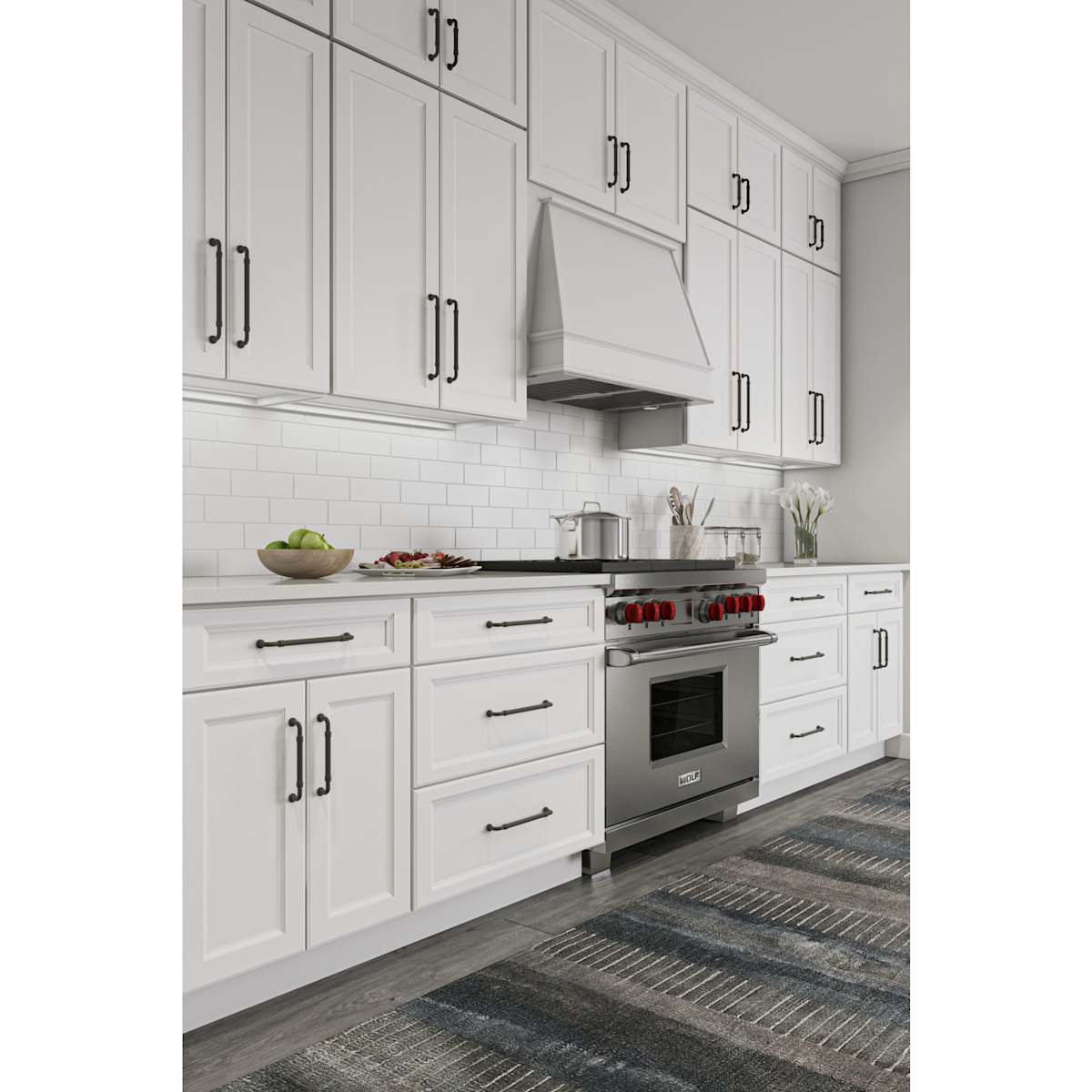Top Knobs - TK3184PC - Holden 8-13/16 Inch Center to Center Bar Cabinet Pull from the Coddington Collection in Polished Chrome