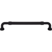 Top Knobs - TK3187BLK - Holden 18 Inch Center to Center Handle Appliance Pull from the Coddington Collection in Flat Black