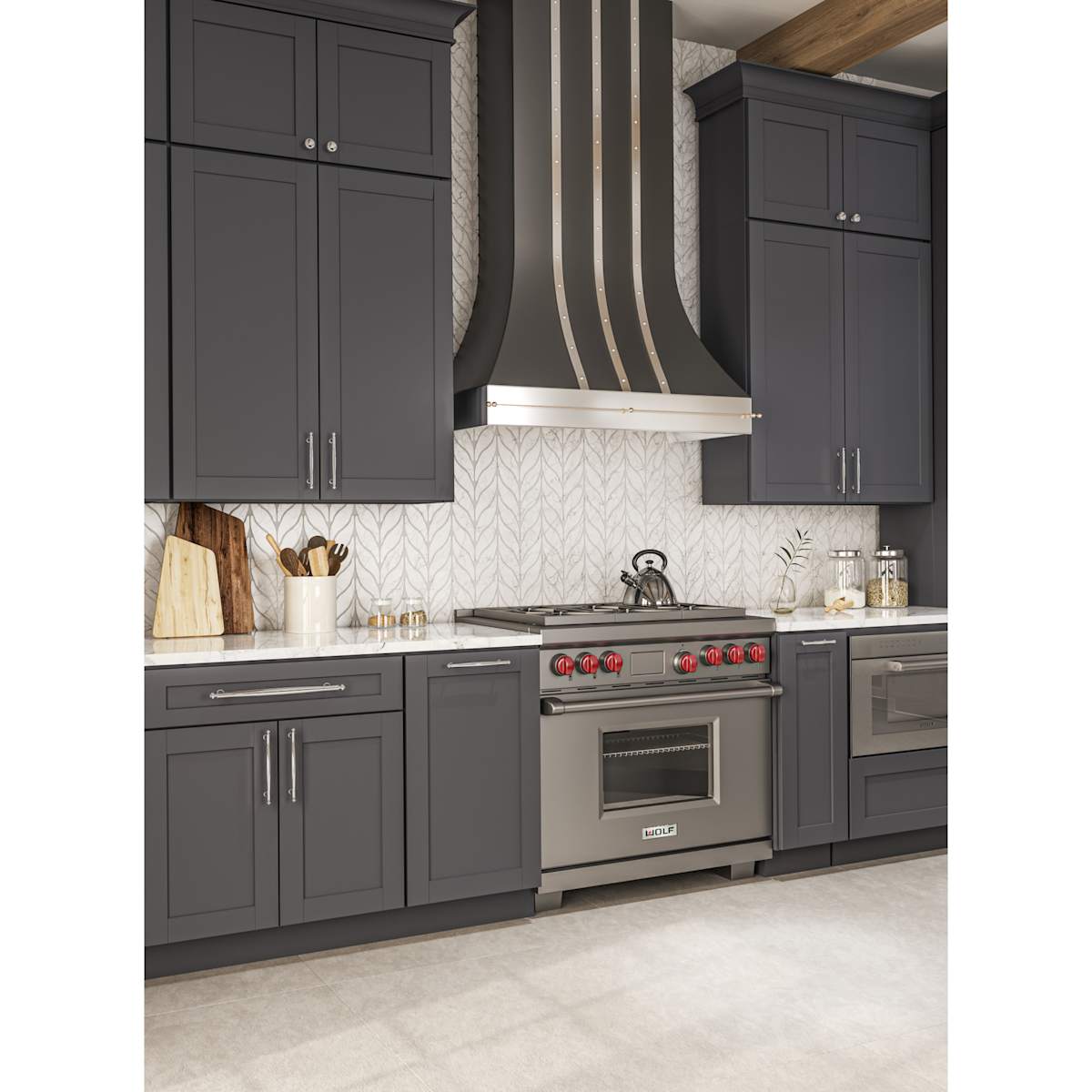 Top Knobs - TK3191PN - Coddington 3-3/4 Inch Center to Center Bar Cabinet Pull in Polished Nickel