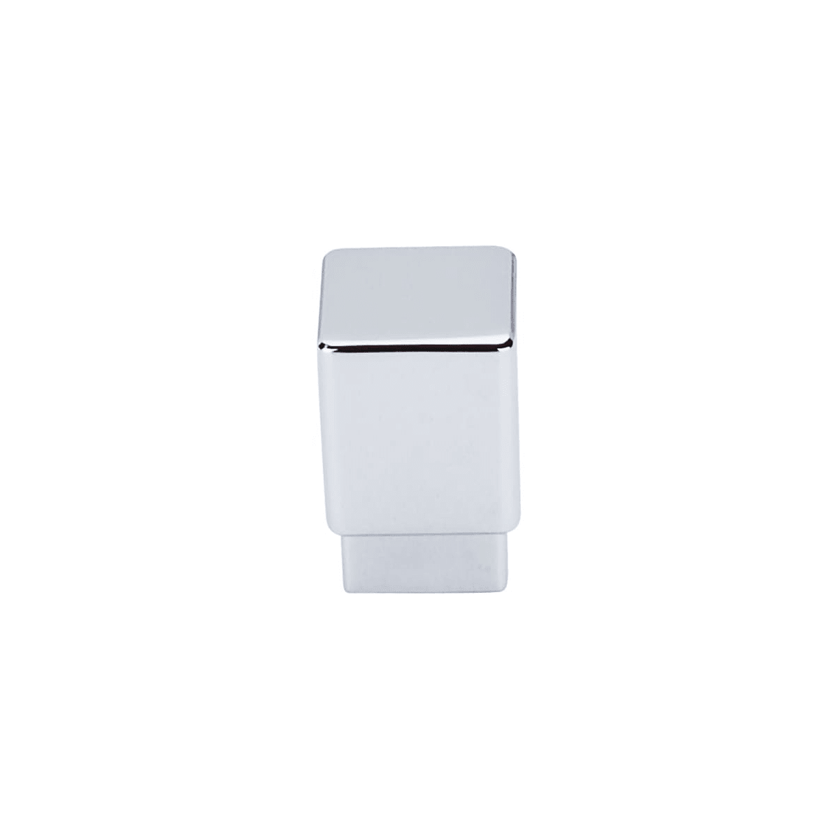 Top Knobs - TK31PC-10PACK - Tapered 3/4 Inch Square Cabinet Knob from the Sanctuary Collection - 10 Pack in Polished Chrome