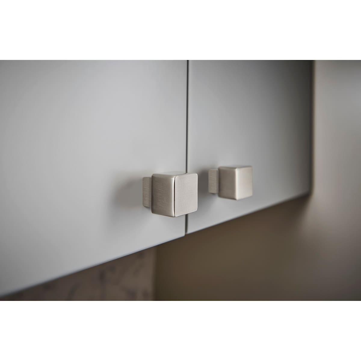 Top Knobs - TK32SS - Sanctuary 1 Inch Square Cabinet Knob in Brushed Stainless Steel
