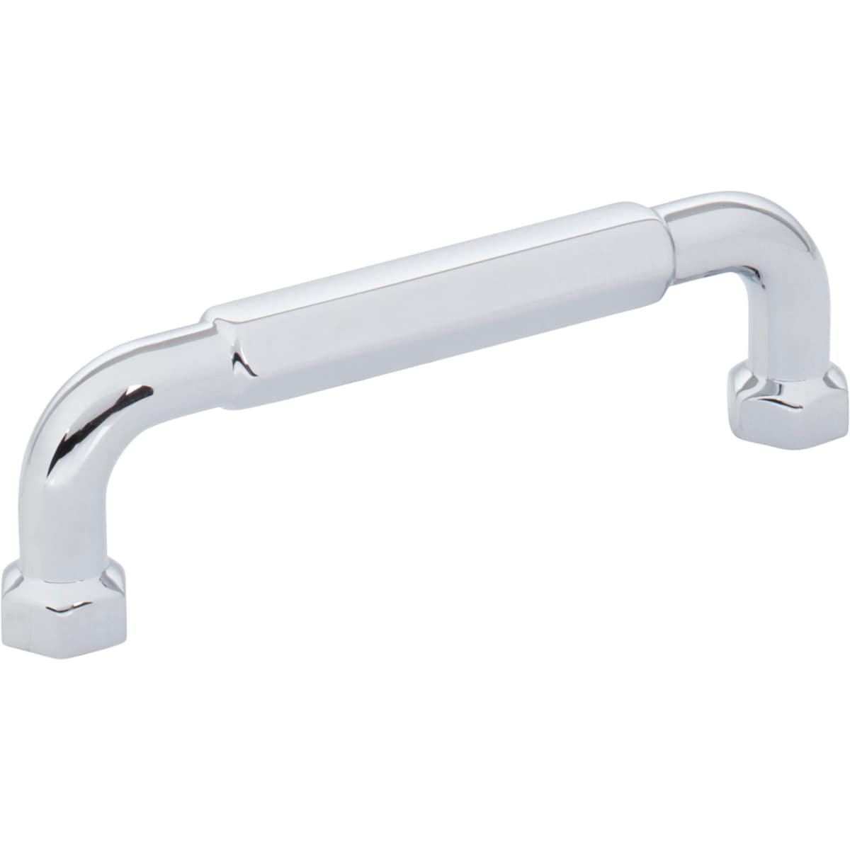 Top Knobs - TK3201PN - Dustin 3-3/4 Inch Center to Center Bar Cabinet Pull from the Coddington Collection in Polished Nickel