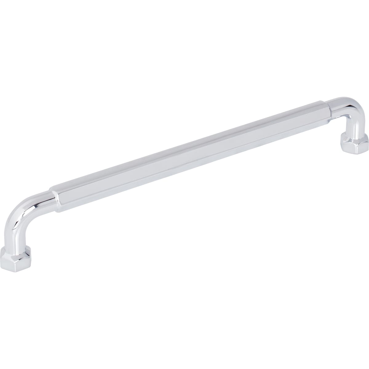 Top Knobs - TK3204PN - Dustin 7-9/16 Inch Center to Center Bar Cabinet Pull from the Coddington Collection in Polished Nickel