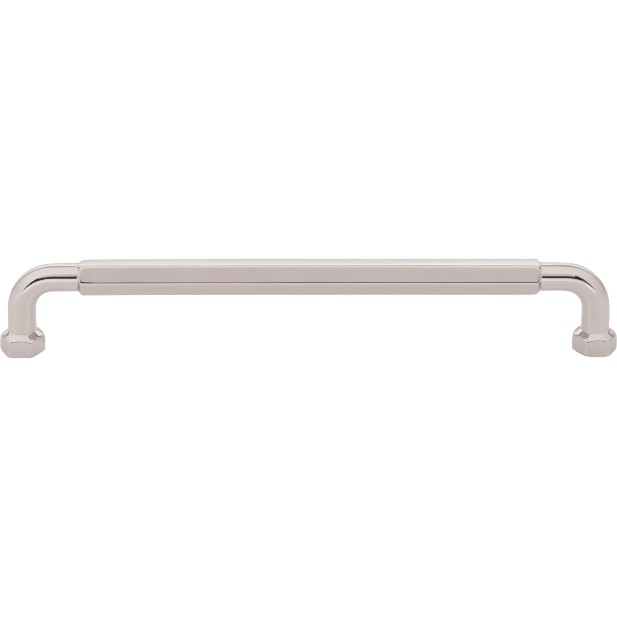 Top Knobs - TK3204PN - Dustin 7-9/16 Inch Center to Center Bar Cabinet Pull from the Coddington Collection in Polished Nickel