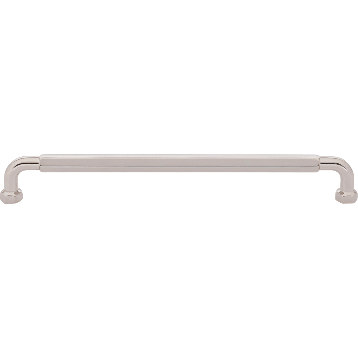 Top Knobs - TK3205PN - Dustin 8-13/16 Inch Center to Center Bar Cabinet Pull from the Coddington Collection in Polished Nickel