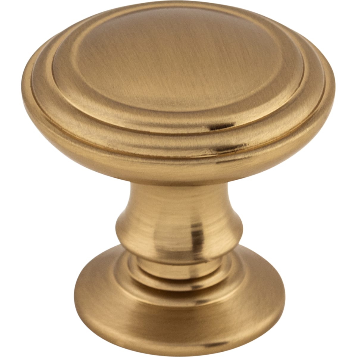 Reeded 1-1/4 Inch Mushroom Cabinet Knob from the Chareau Collection