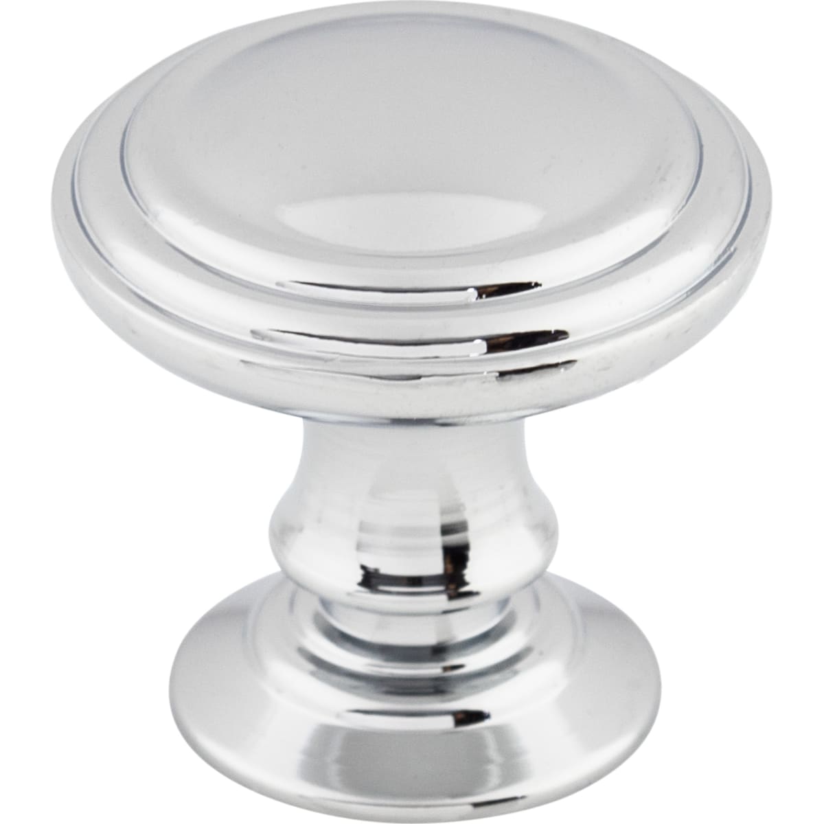 Reeded 1-1/4 Inch Mushroom Cabinet Knob from the Chareau Collection
