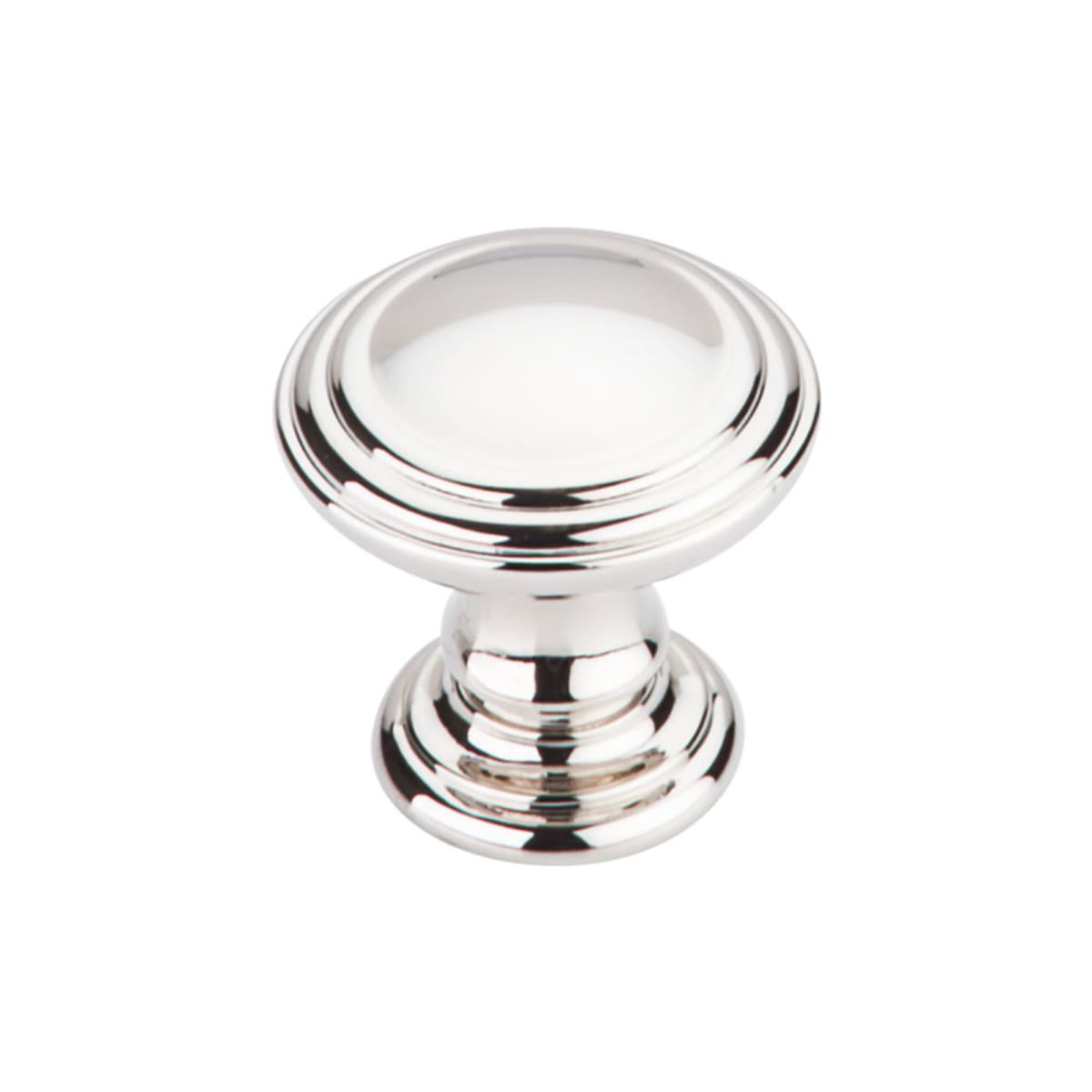 Reeded 1-1/4 Inch Mushroom Cabinet Knob from the Chareau Collection