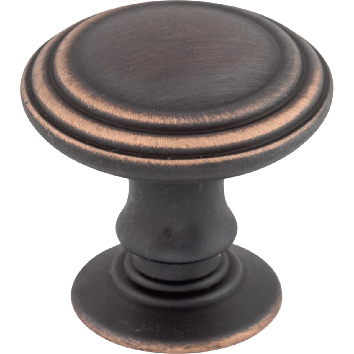 Reeded 1-1/4 Inch Mushroom Cabinet Knob from the Chareau Collection