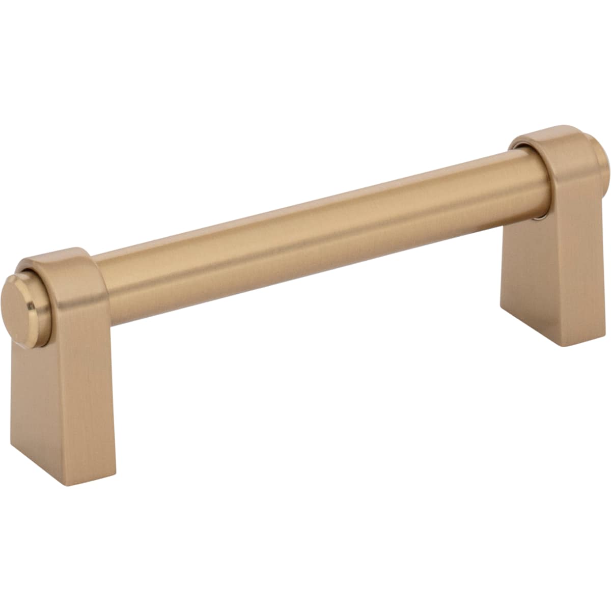 Top Knobs - TK3210PN - Lawrence 3-3/4 Inch Center to Center Bar Cabinet Pull from the Coddington Collection in Polished Nickel