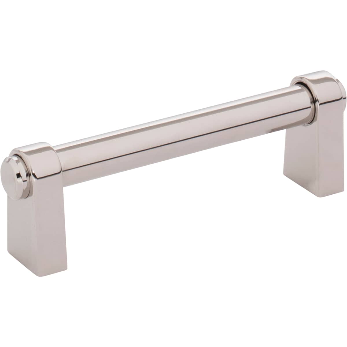 Top Knobs - TK3210PN - Lawrence 3-3/4 Inch Center to Center Bar Cabinet Pull from the Coddington Collection in Polished Nickel