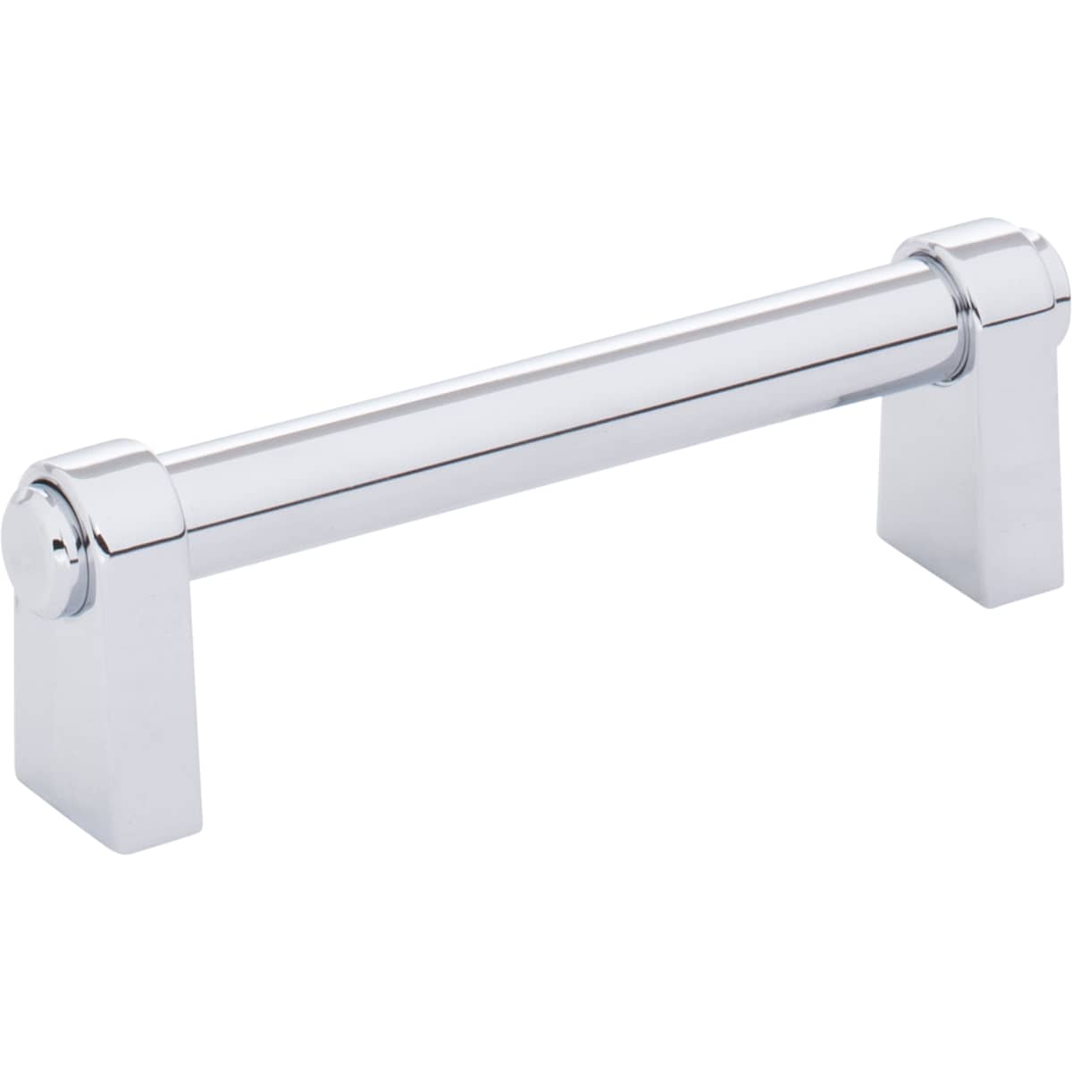 Top Knobs - TK3210PN - Lawrence 3-3/4 Inch Center to Center Bar Cabinet Pull from the Coddington Collection in Polished Nickel