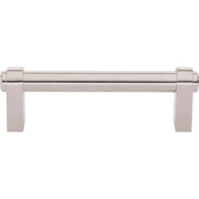 Top Knobs - TK3210PN - Lawrence 3-3/4 Inch Center to Center Bar Cabinet Pull from the Coddington Collection in Polished Nickel