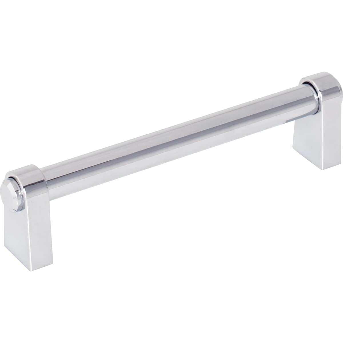 Top Knobs - TK3211PN - Lawrence 5-1/16 Inch Center to Center Bar Cabinet Pull from the Coddington Collection in Polished Nickel