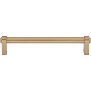 Top Knobs - TK3212HB - Lawrence 6-5/16 Inch Center to Center Bar Cabinet Pull from the Coddington Collection in Honey Bronze