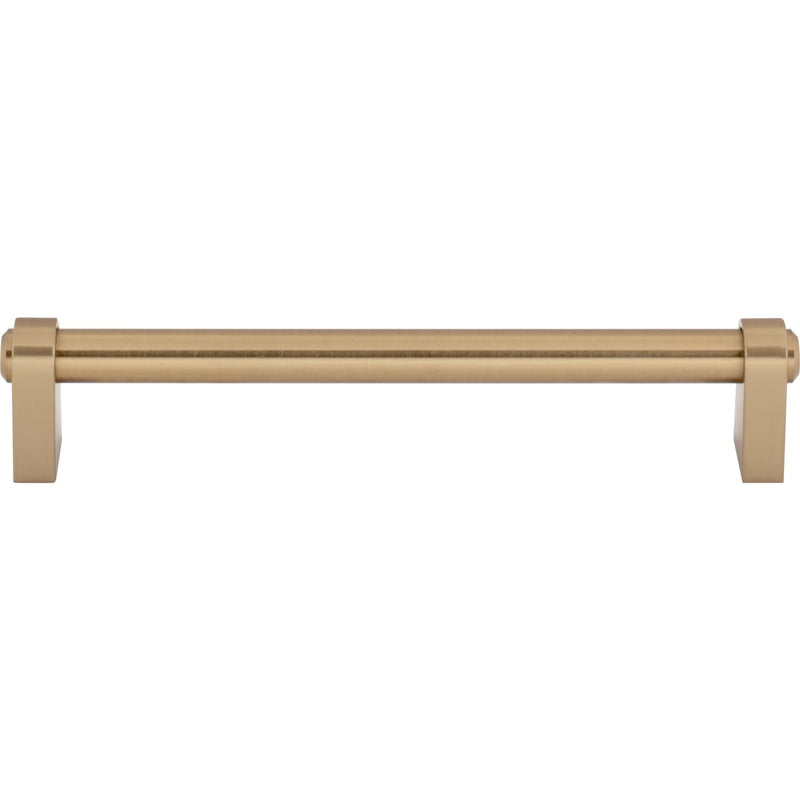 Top Knobs - TK3212HB - Lawrence 6-5/16 Inch Center to Center Bar Cabinet Pull from the Coddington Collection in Honey Bronze