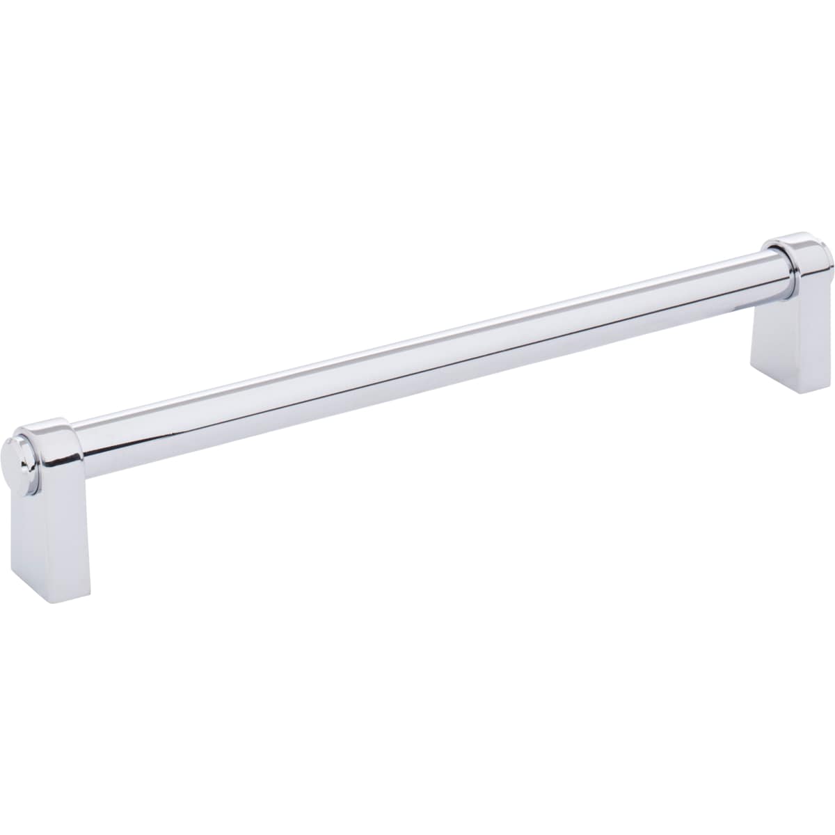 Top Knobs - TK3213PN - Lawrence 7-9/16 Inch Center to Center Bar Cabinet Pull from the Coddington Collection in Polished Nickel