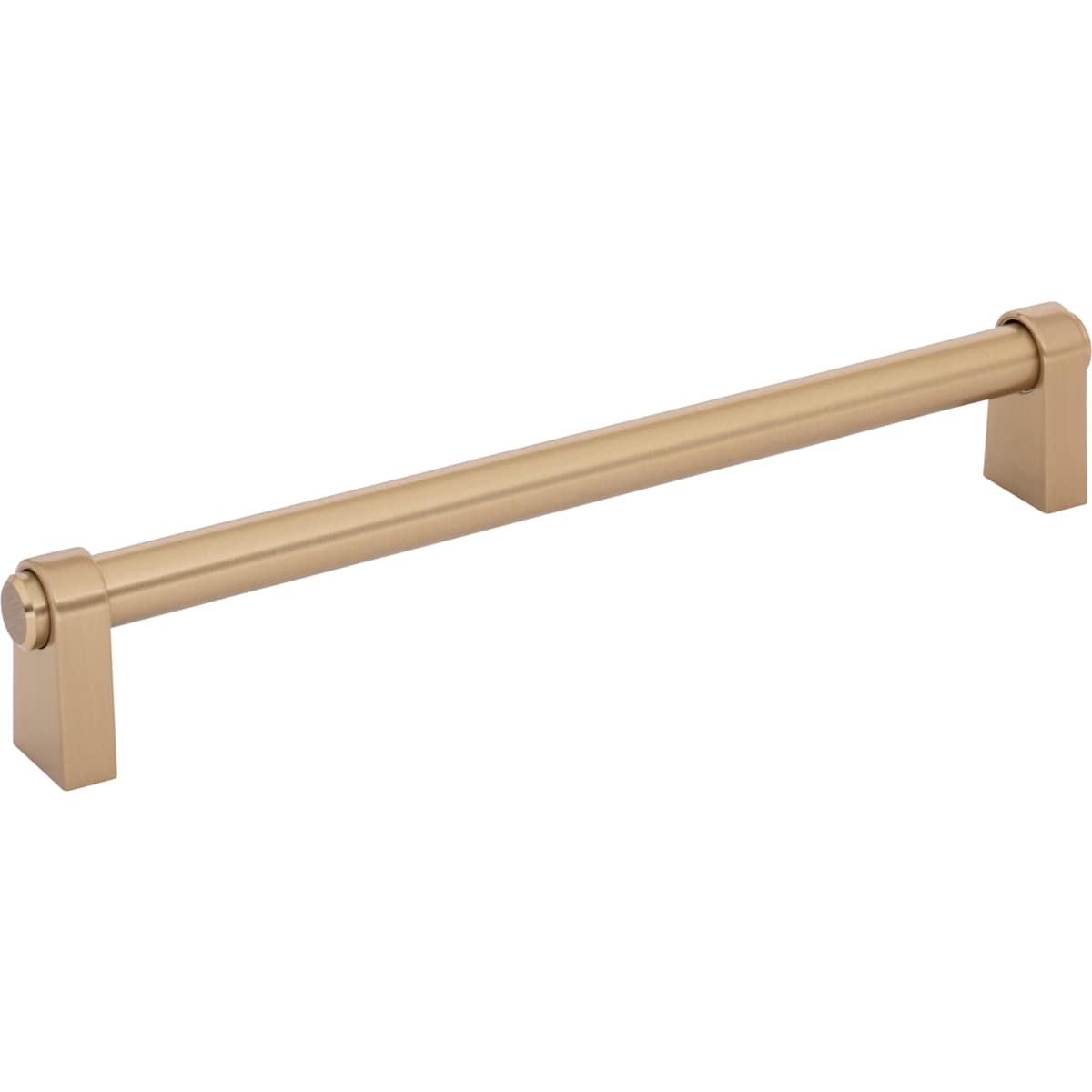 Top Knobs - TK3213PN - Lawrence 7-9/16 Inch Center to Center Bar Cabinet Pull from the Coddington Collection in Polished Nickel