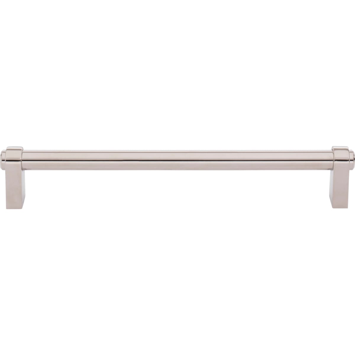 Top Knobs - TK3213PN - Lawrence 7-9/16 Inch Center to Center Bar Cabinet Pull from the Coddington Collection in Polished Nickel