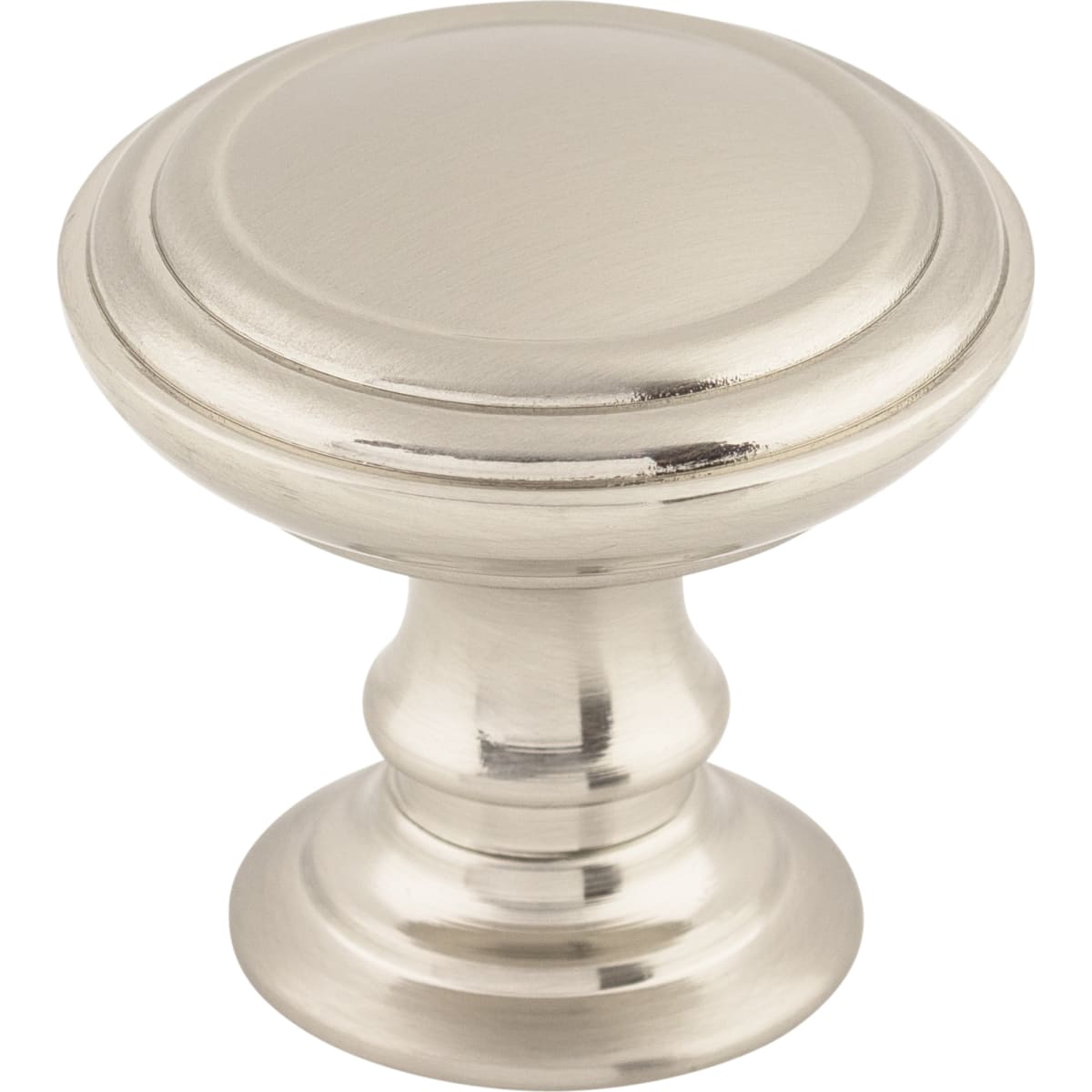 Reeded 1-1/2 Inch Mushroom Cabinet Knob from the Chareau Collection