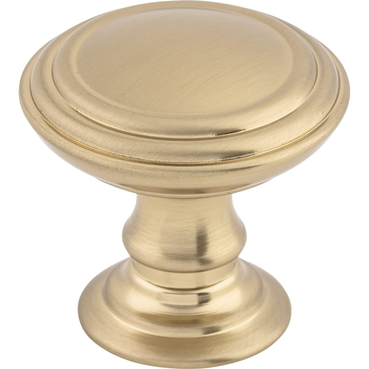 Reeded 1-1/2 Inch Mushroom Cabinet Knob from the Chareau Collection