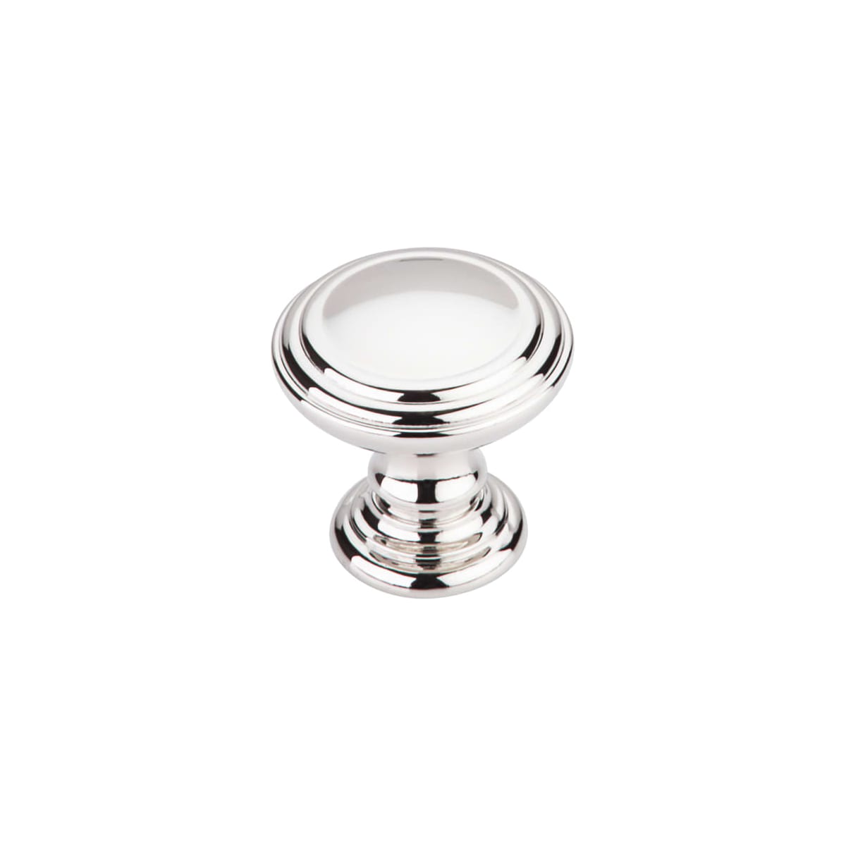 Reeded 1-1/2 Inch Mushroom Cabinet Knob from the Chareau Collection - 10 Pack