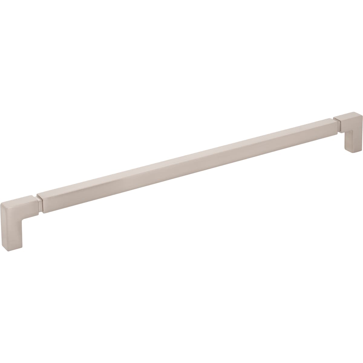 Top Knobs - TK3226BLK - Langston 12 Inch Center to Center Bar Cabinet Pull from the Coddington Collection in Flat Black
