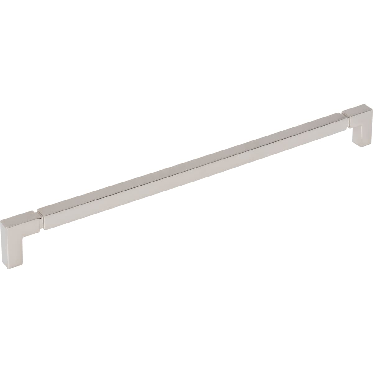 Top Knobs - TK3226BLK - Langston 12 Inch Center to Center Bar Cabinet Pull from the Coddington Collection in Flat Black