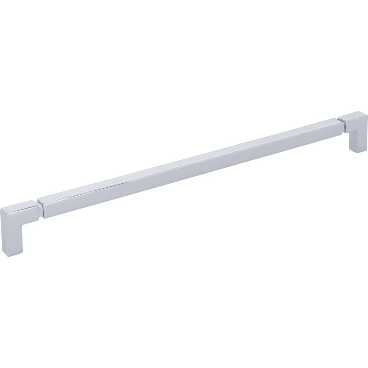 Top Knobs - TK3226BLK - Langston 12 Inch Center to Center Bar Cabinet Pull from the Coddington Collection in Flat Black