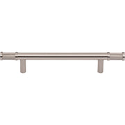Top Knobs - TK3233BSN - Burnham 5-1/16 Inch Center to Center Bar Cabinet Pull in Brushed Satin Nickel