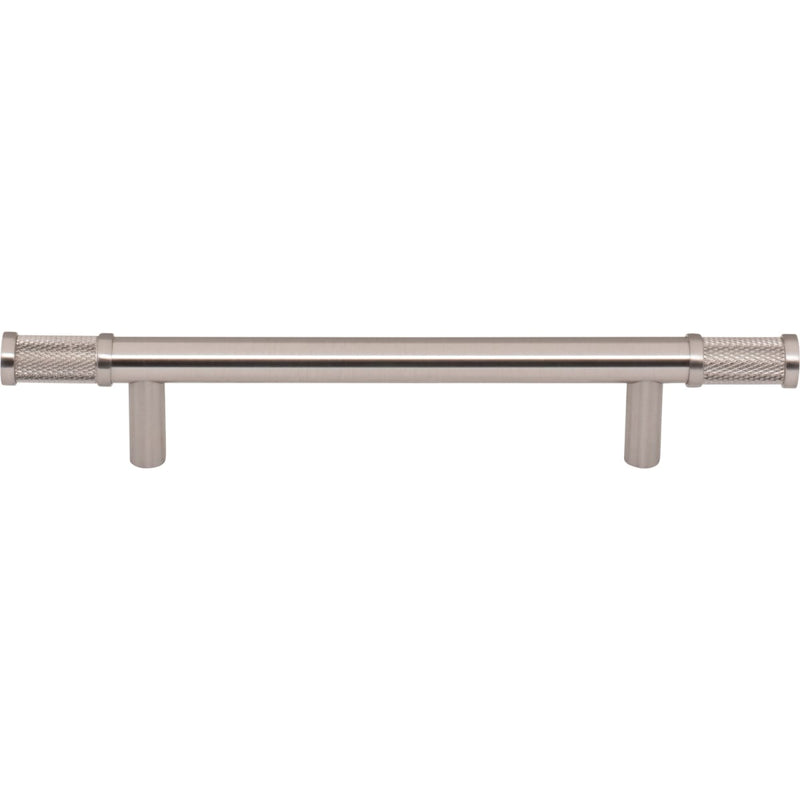 Top Knobs - TK3233BSN - Burnham 5-1/16 Inch Center to Center Bar Cabinet Pull in Brushed Satin Nickel
