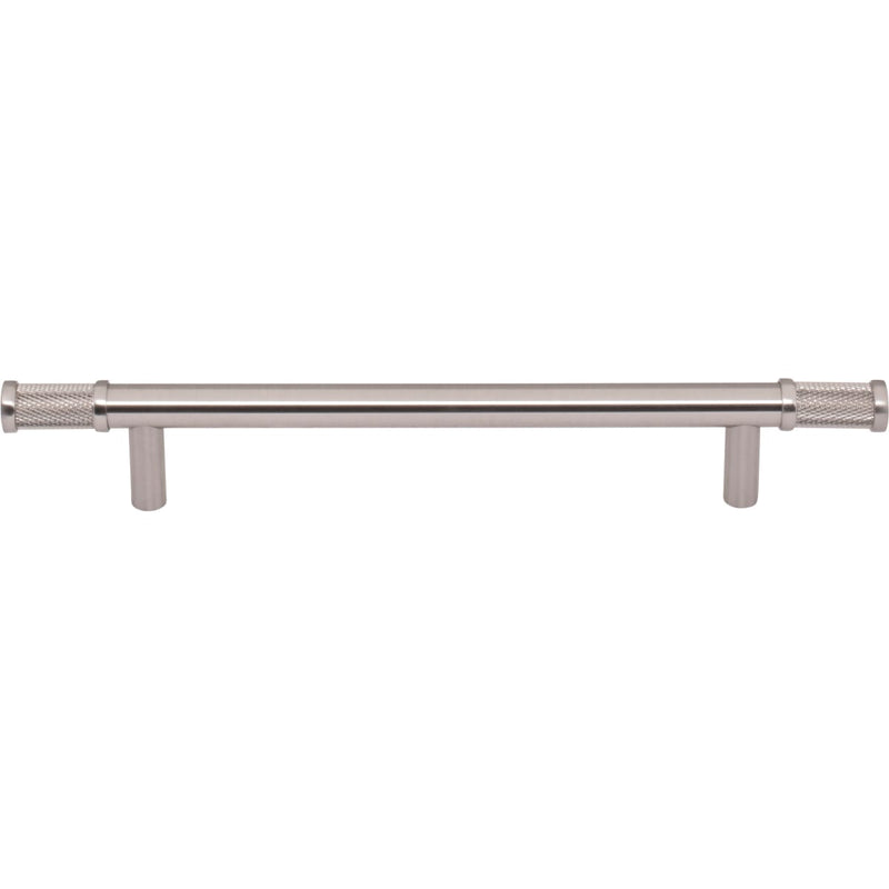 Top Knobs - TK3234BSN - Burnham 6-5/16 Inch Center to Center Bar Cabinet Pull in Brushed Satin Nickel