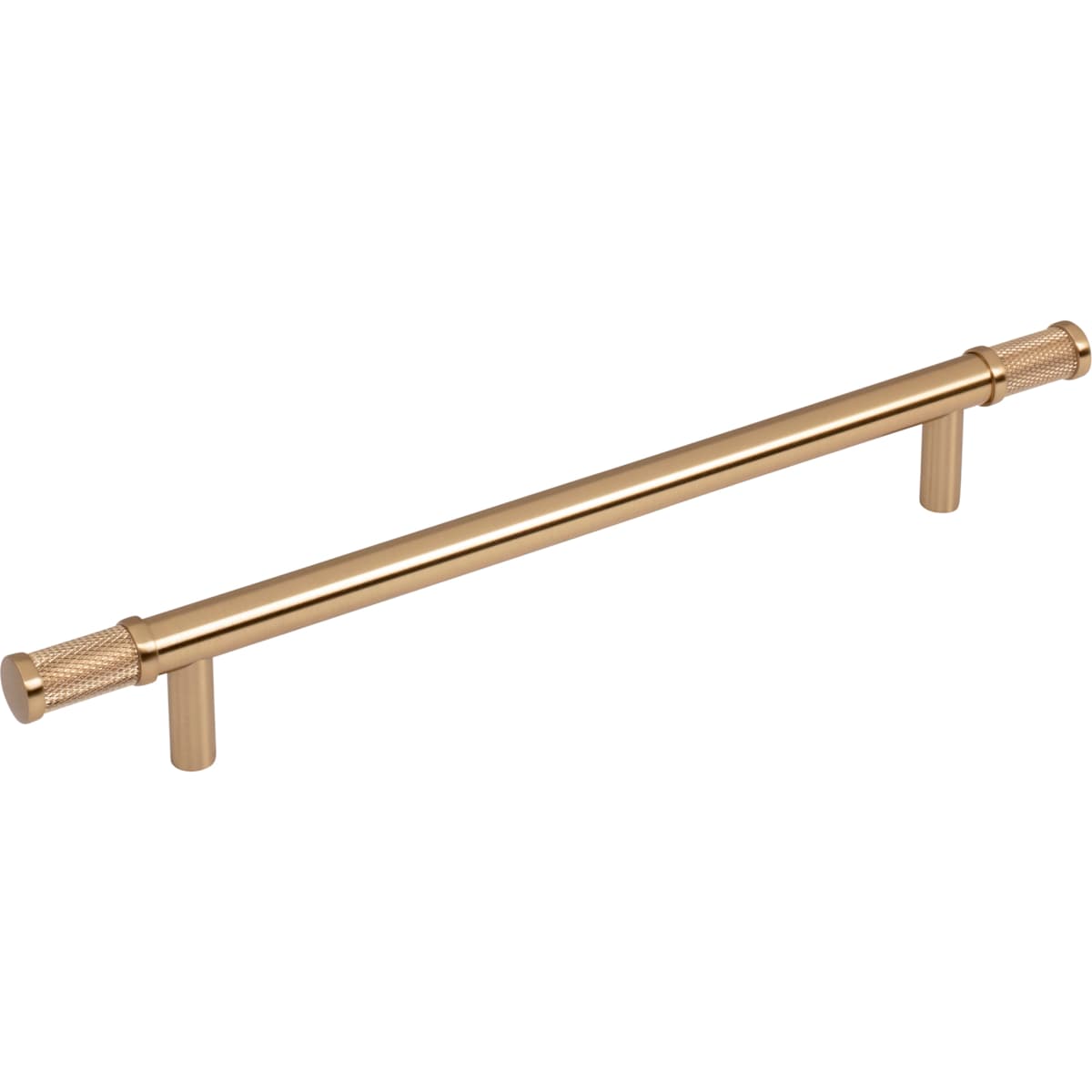 Top Knobs - TK3235BSN - Burnham 7-9/16 Inch Center to Center Bar Cabinet Pull in Brushed Satin Nickel
