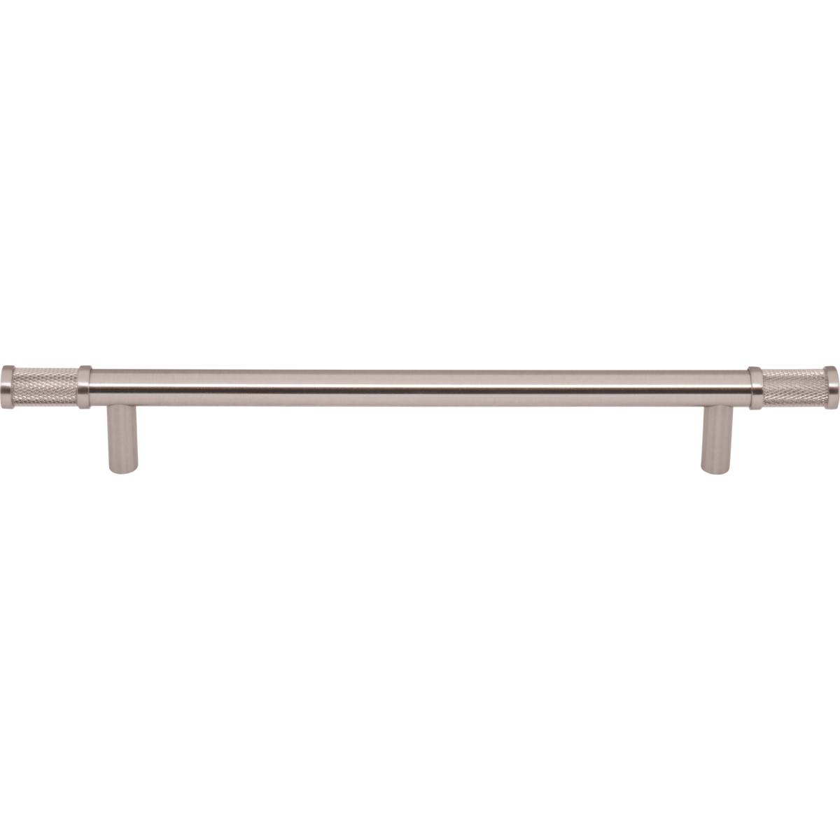 Top Knobs - TK3235BSN - Burnham 7-9/16 Inch Center to Center Bar Cabinet Pull in Brushed Satin Nickel