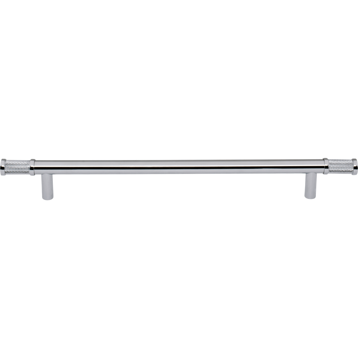 Top Knobs - TK3236PC - Burnham 8-13/16 Inch Center to Center Bar Cabinet Pull in Polished Chrome