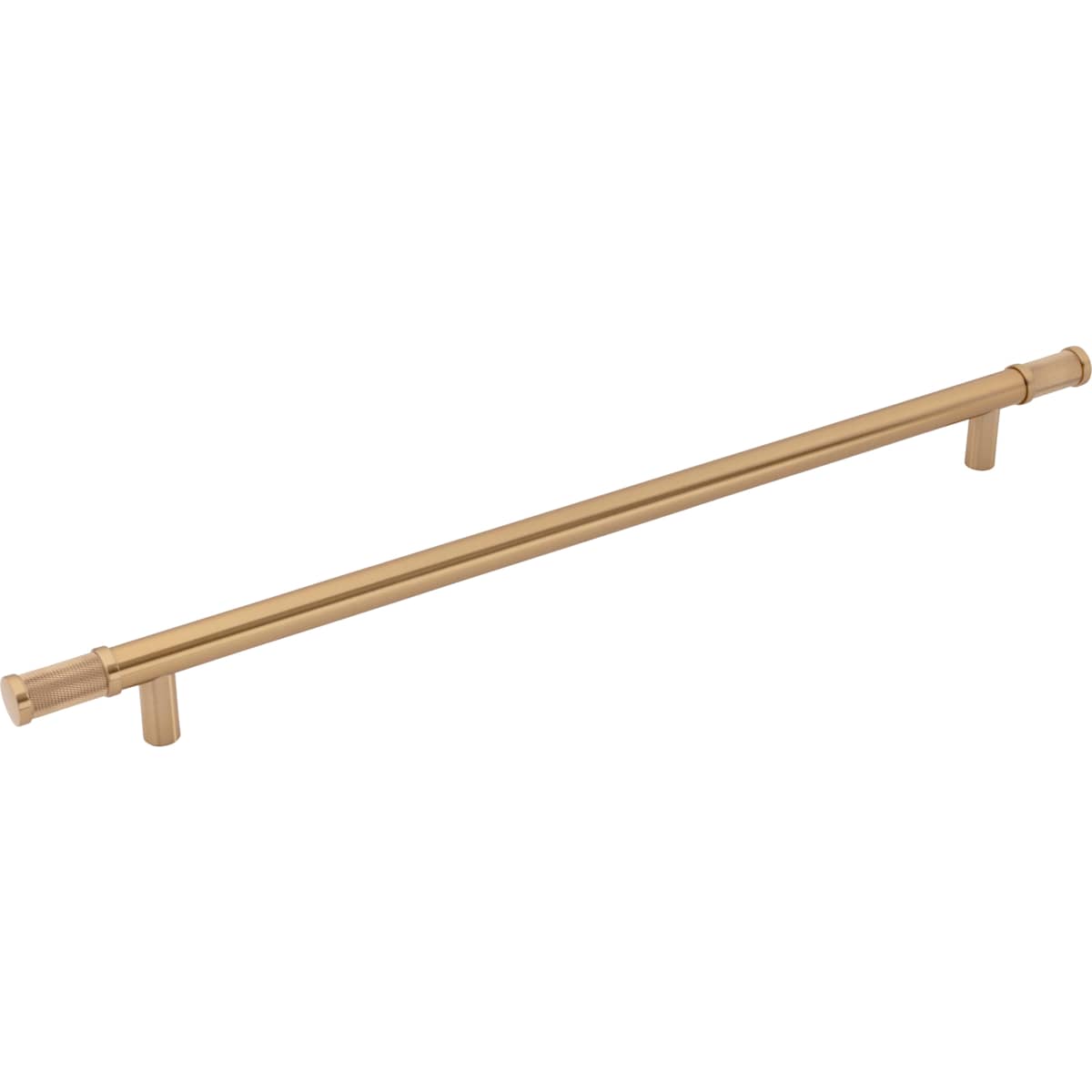 Top Knobs - TK3239BSN - Burnham 18 Inch Center to Center Bar Cabinet Pull in Brushed Satin Nickel