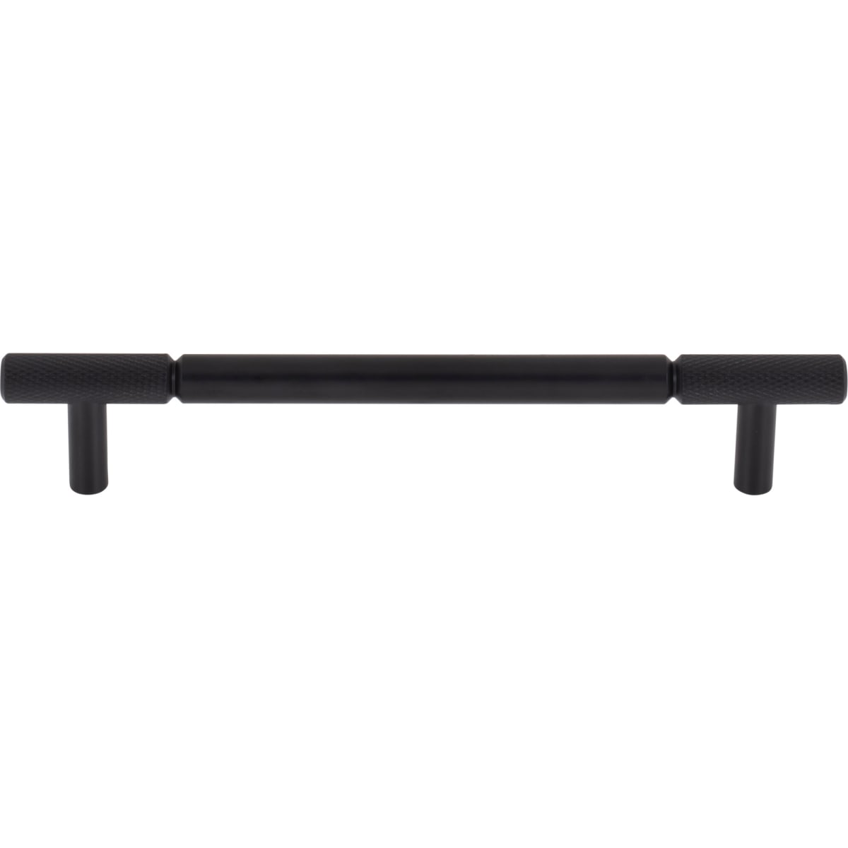 Top Knobs - TK3242BLK - Prestwick 6-5/16 Inch Center to Center Bar Cabinet Pull in Flat Black