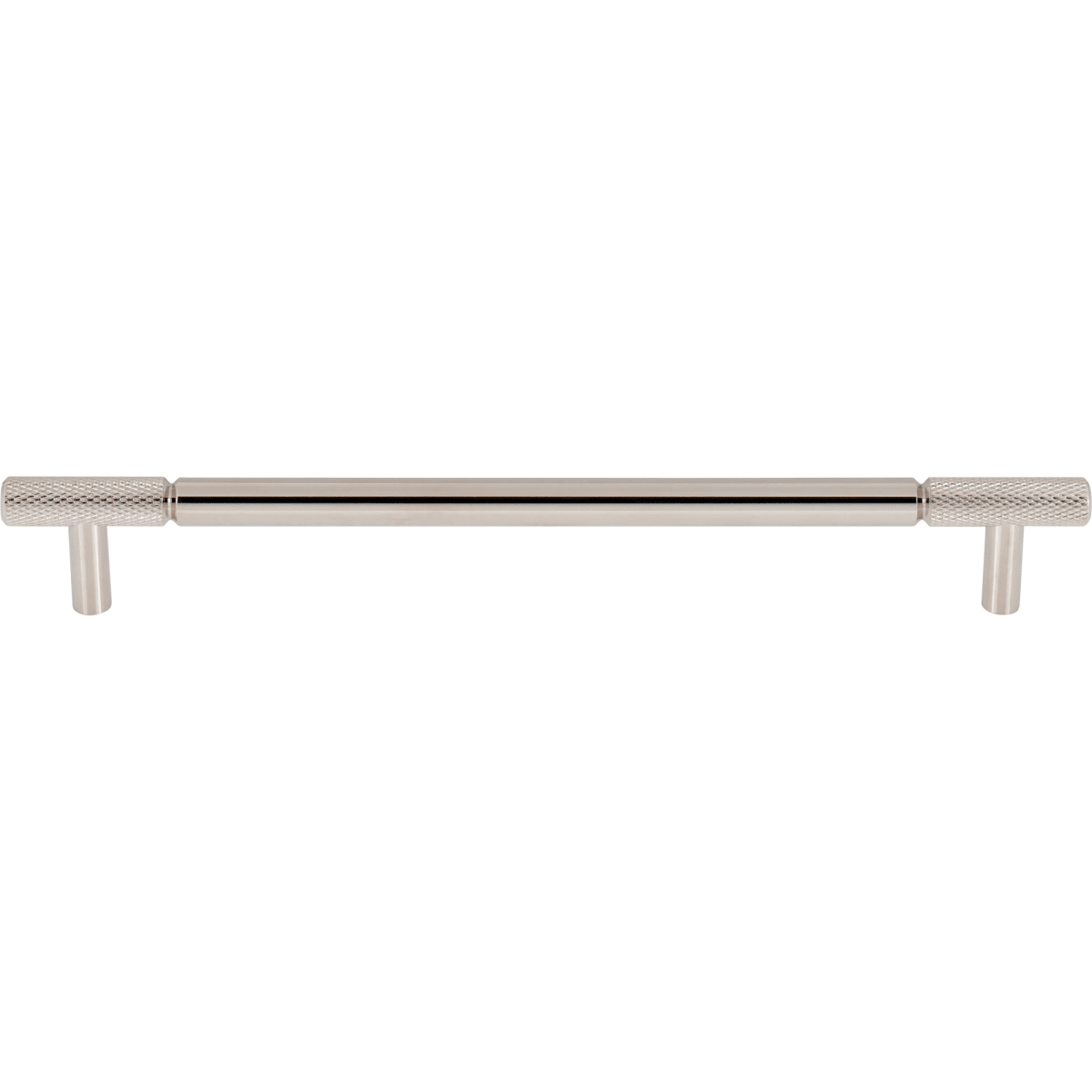Top Knobs - TK3244PN - Prestwick 8-13/16 Inch Center to Center Bar Cabinet Pull in Polished Nickel