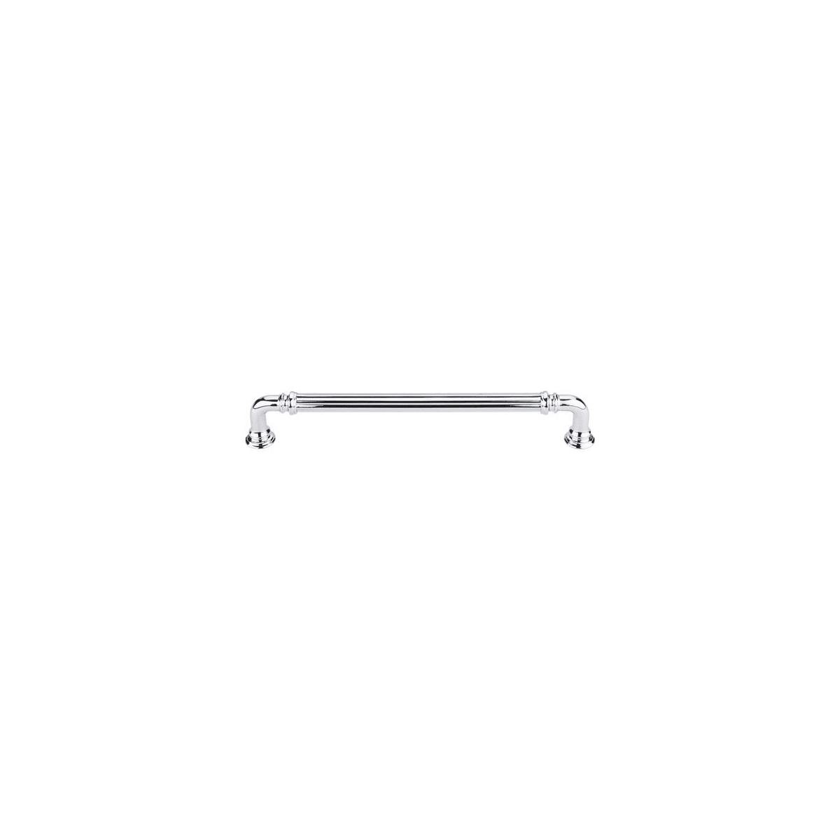 Reeded 7 Inch Center to Center Handle Cabinet Pull from the Chareau Series - 10 Pack