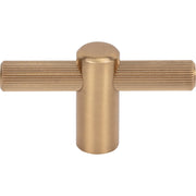 Top Knobs - TK3251HB - Dempsey 2-1/2 Inch Bar Cabinet Knob in Honey Bronze