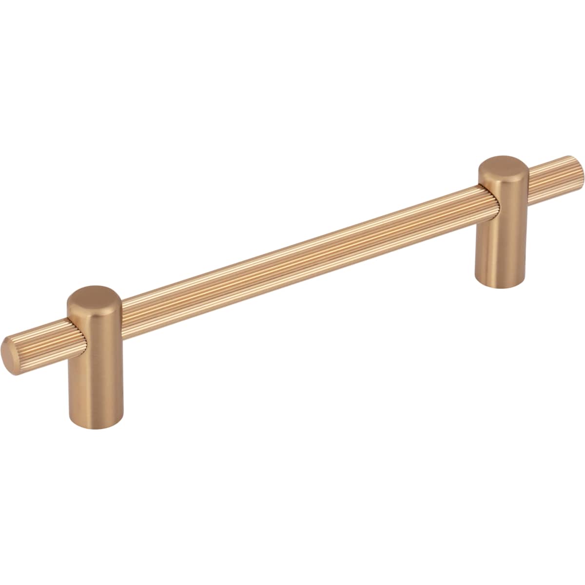 Top Knobs - TK3253BSN - Dempsey 5-1/16 Inch Center to Center Bar Cabinet Pull in Brushed Satin Nickel