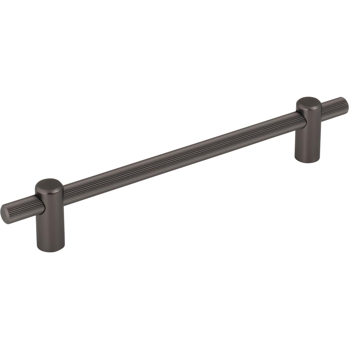 Top Knobs - TK3254BSN - Dempsey 6-5/16 Inch Center to Center Bar Cabinet Pull in Brushed Satin Nickel