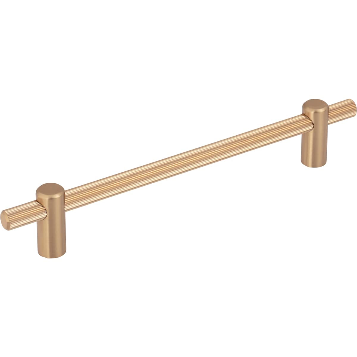 Top Knobs - TK3254BSN - Dempsey 6-5/16 Inch Center to Center Bar Cabinet Pull in Brushed Satin Nickel
