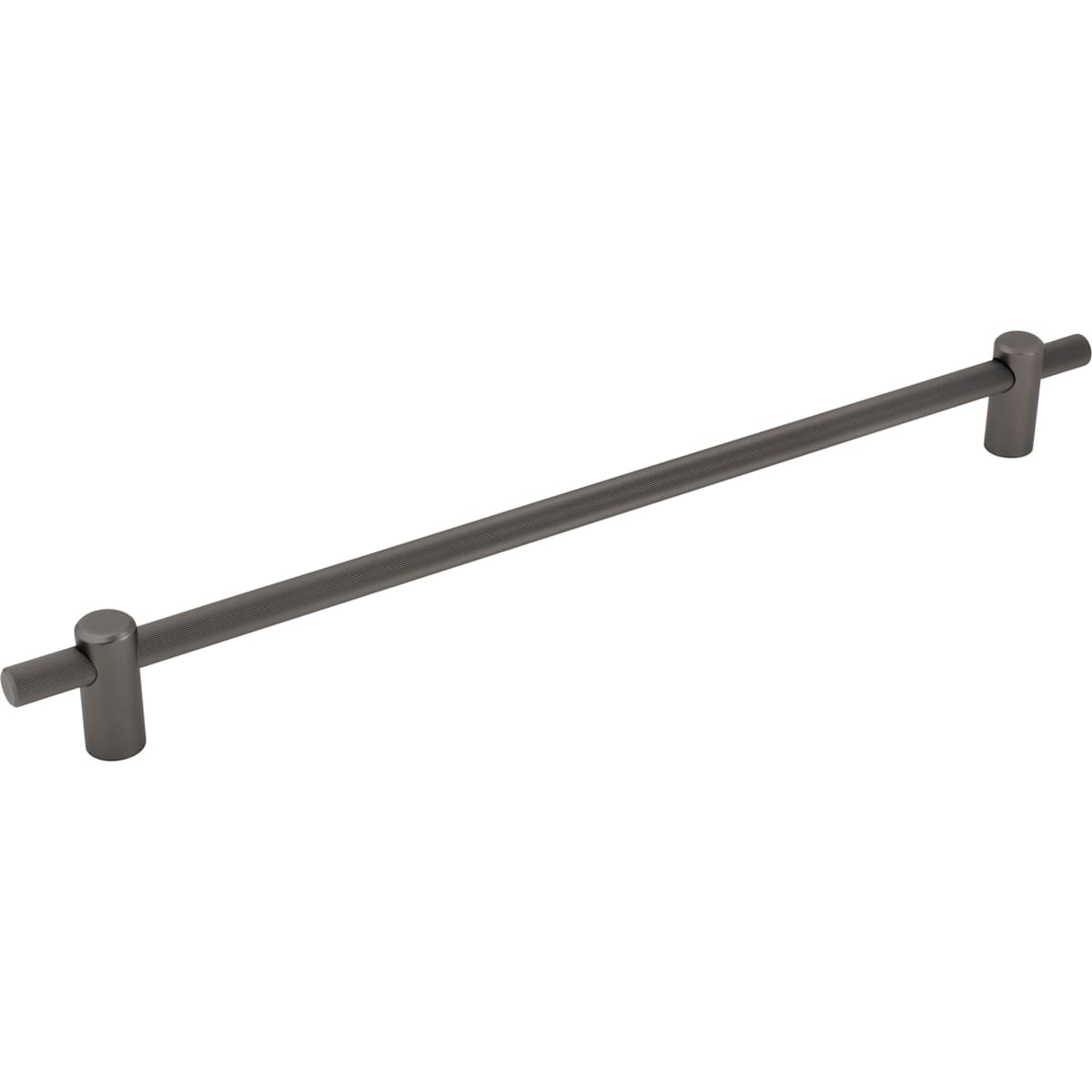 Top Knobs - TK3259BLK - Dempsey 18 Inch Center to Center Bar Cabinet Pull in Flat Black
