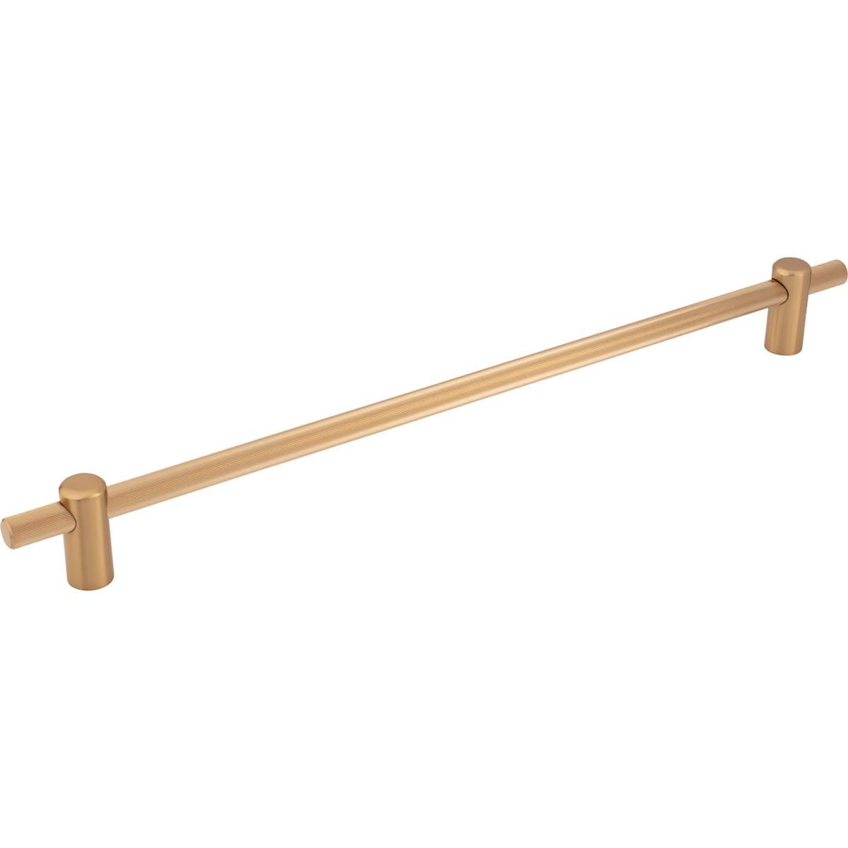 Top Knobs - TK3259BLK - Dempsey 18 Inch Center to Center Bar Cabinet Pull in Flat Black