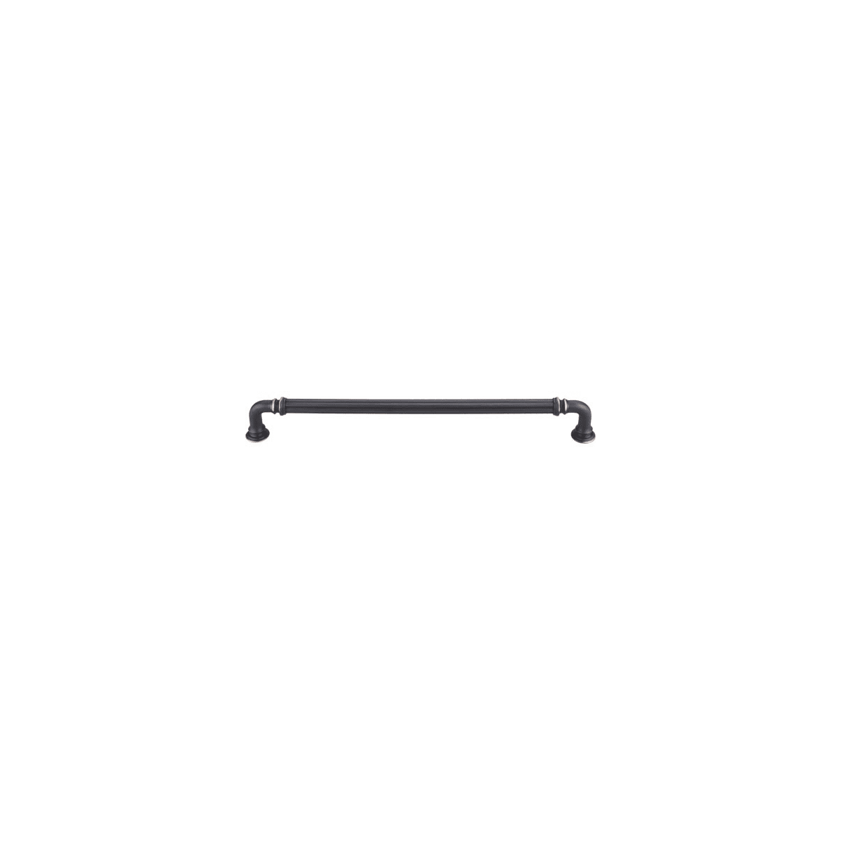 Top Knobs - TK325UM-10PACK - Reeded 9 Inch Center to Center Handle Cabinet Pull from the Chareau Series - 10 Pack in Umbrio